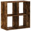 Bookshelf Smoked Oak 68.5 x 32 x 68.5 cm Wood Based Panel