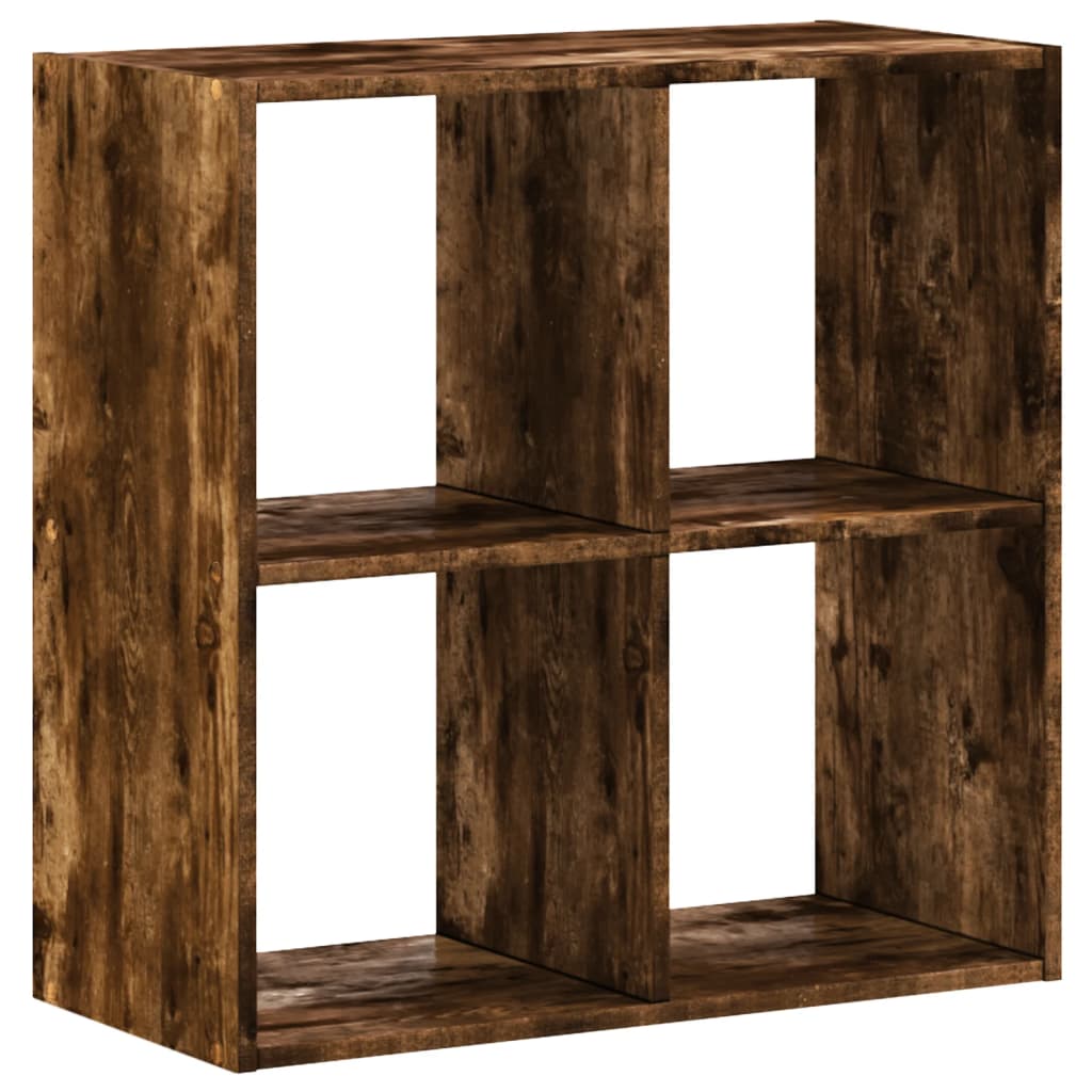 Bookshelf Smoked Oak 68.5 x 32 x 68.5 cm Wood Based Panel