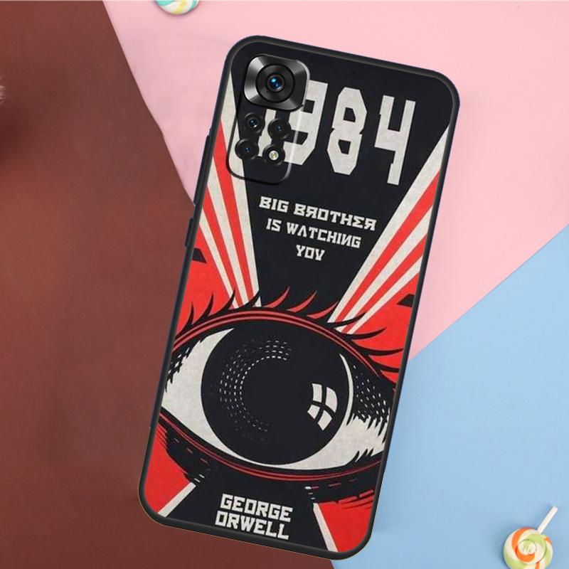 

1984 George Orwell Cover For Xiaomi Redmi Note 14 13 Pro 12 11 9 10 9S 10S 11S 12S Redmi 14C 10C 12C 13C Case Redmi 9C