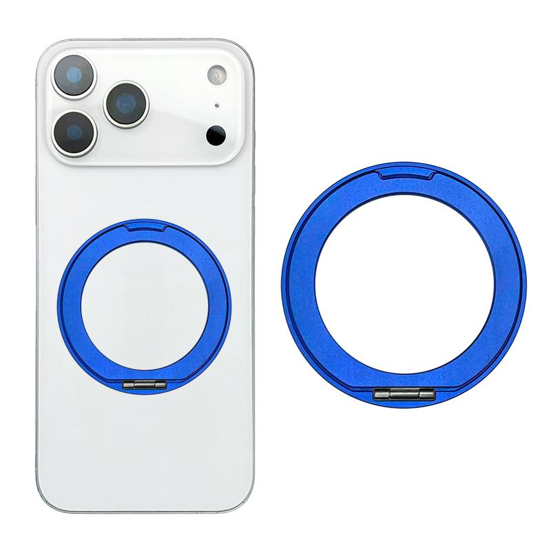 Magnetický držák kroužku pro Magsafe iPhone 17 Pro Max 17E 16E 16 Plus 15 14 13 12 11 Xs Mag Safe 360° otočný držák Příslušenství k pouzdru na telefon
