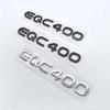 Lettres de Coffre Chromées Argent Noir ABS pour EQC400 4MATIC Emblèmes pour SUV Électrique EQC AWD N293 Accessoires Logo Auto