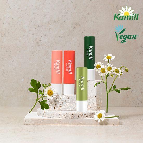 Kamill Vegan Lip Balm (Choose one of four shades: Classic, Intensive, Grapefruit, Peach)