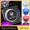 Car Stickers For Alfa Romeo Car Cigarette Lighter Plug Cover Button Waterproof Protector Accessories For Alfa Romeo Giulietta 94