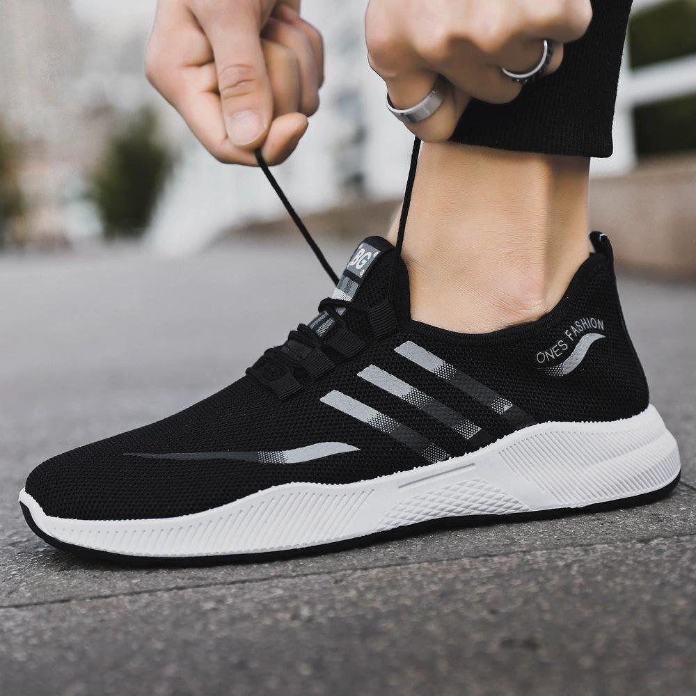 [Men's Shoes Daquan] Men's stock shoes treatment, flat-bottomed casual shoes, mesh breathable running men's shoes