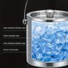 1.6L/2L/3L Stainless Steel Insulated Ice Bucket Wine Beer Champagne Party Cooler