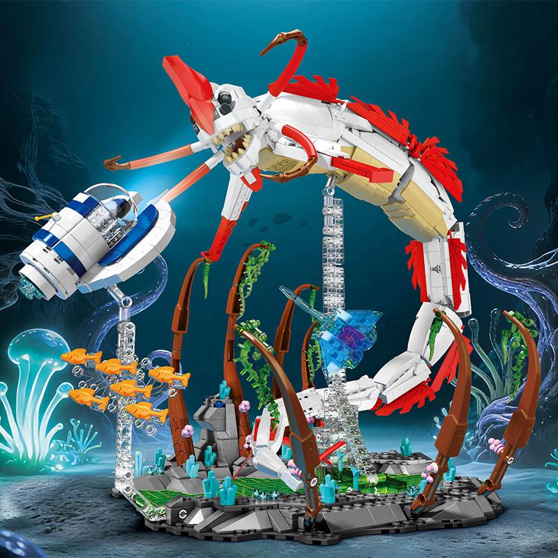 80026 Death Kraken Building Block Model