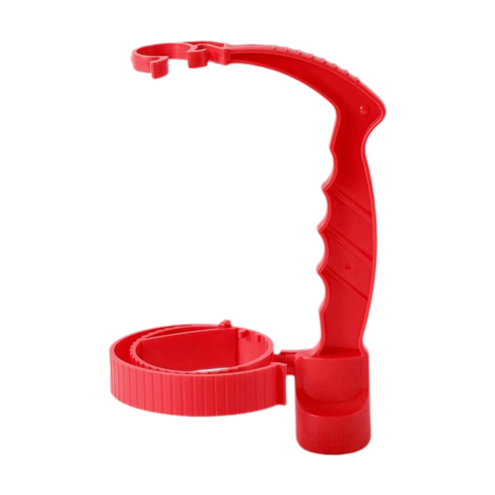 Beverage Handle Handle Bottle Grip Bar, Cola Handle, Cup Holder, Anti -slip красный