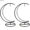 1pc Hanging Plant Terrarium Metal Stand Tabletop Display Stand Holder for Ornament Plants Succelent Home Office Decoration
