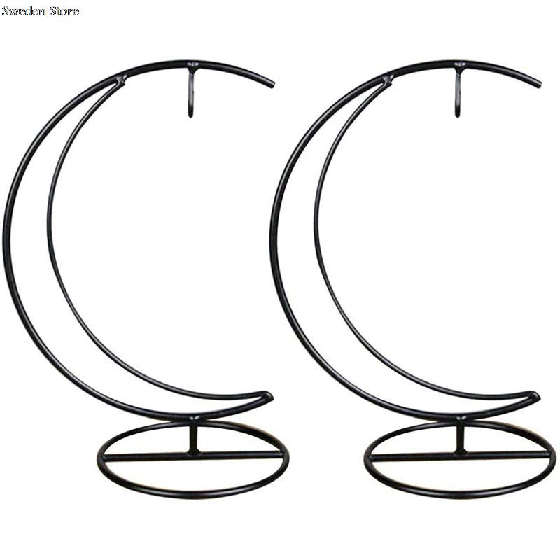 1pc Hanging Plant Terrarium Metal Stand Tabletop Display Stand Holder for Ornament Plants Succelent Home Office Decoration