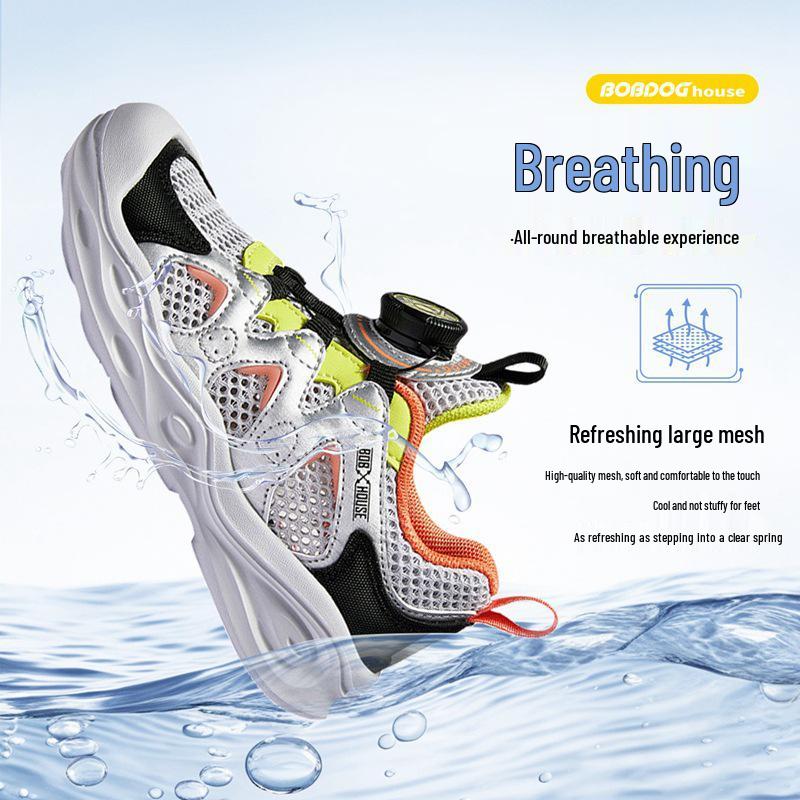Bobodou 2025 Summer Kids' Breathable Non-slip Sports Shoes for Girls and Boys