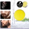 Kit de croissance de barbe professionnel pour hommes, baume à barbe naturel, cire hydratante, crème de soin pour barbe propre et élégante