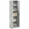 Wardrobe Concrete Grey 55 x 25 x 189 cm Particleboard