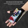 1 Pair Half Finger Motorcycle Gloves Anti-fall Anti-slip Cycling Gloves Wear-resistant Breathable Driving Gloves