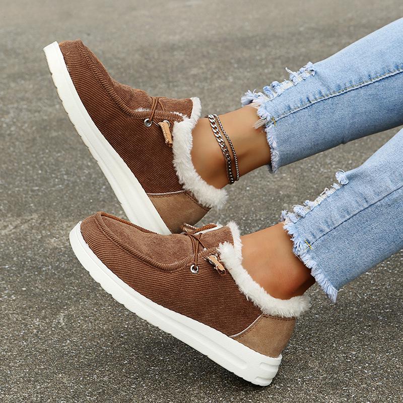 Fall 2021 Plus Size Women’s Casual Cotton Shoes