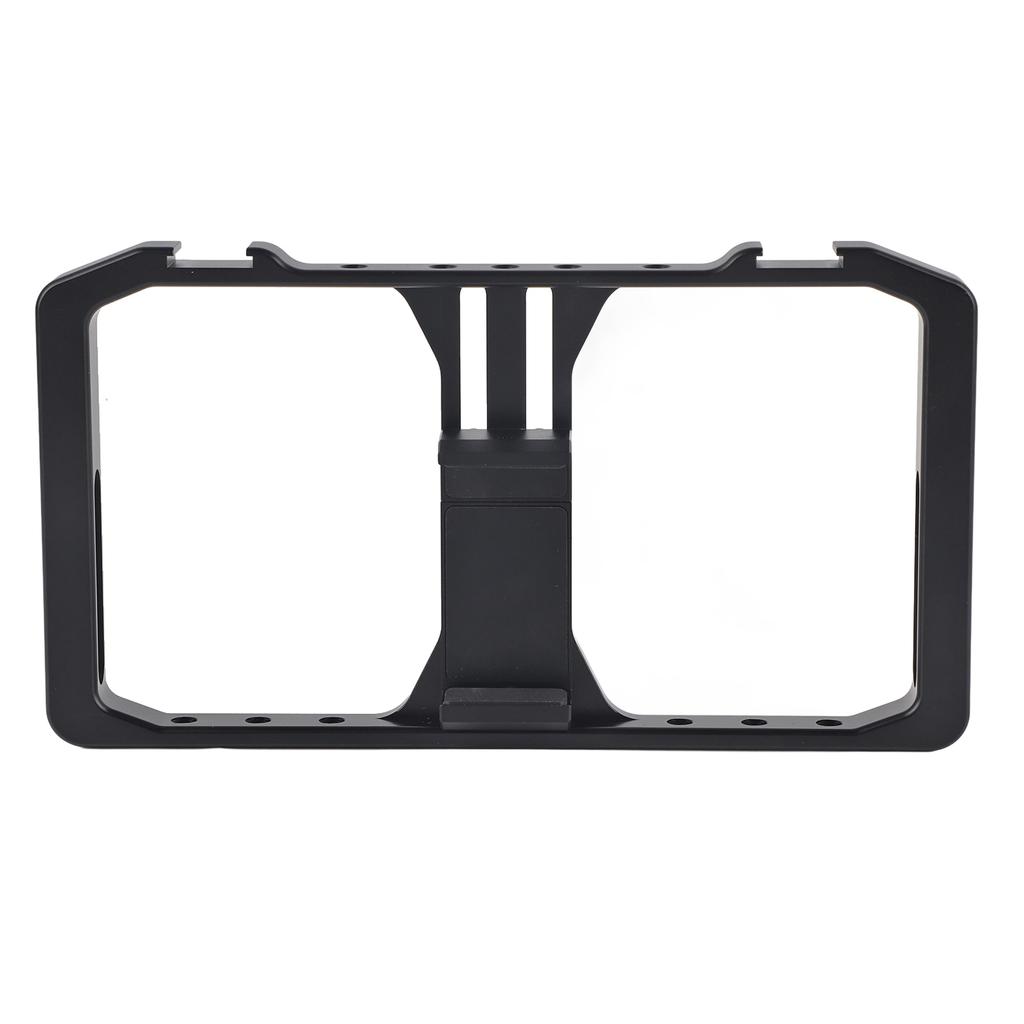 Manbily Phone Cage Grip Rig PD‑02 PRO 2 Metal Handheld Stabilizer Frame with Hot Shoe