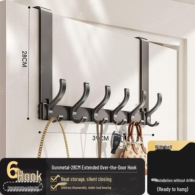 MDNG Over-the-Door 6-Hook Organizer