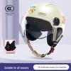 Certified Unisex Electric Scooter Helmet: Sun Protection & All-Season Safety for Women & Kids