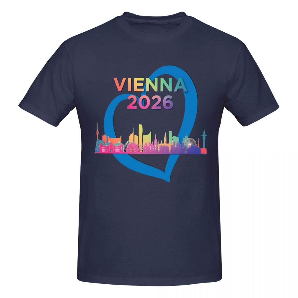 Unisex Eurovisions Song Contest 2026 Awesome T Shirt Streetwear Cotton Anime Shirt