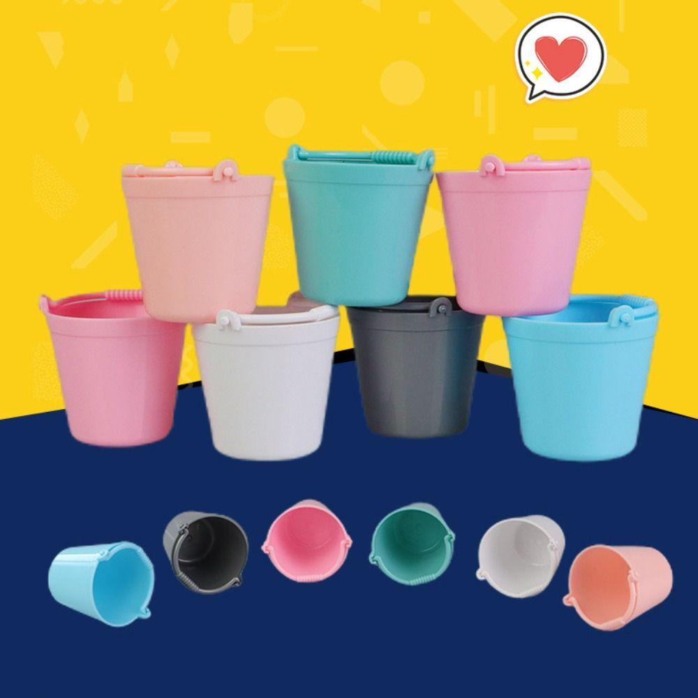 Mini Decor Simulation Water Bucket Miniature Kitchen Pretnd Play Bucket  Kitchen Pretnd Play Game