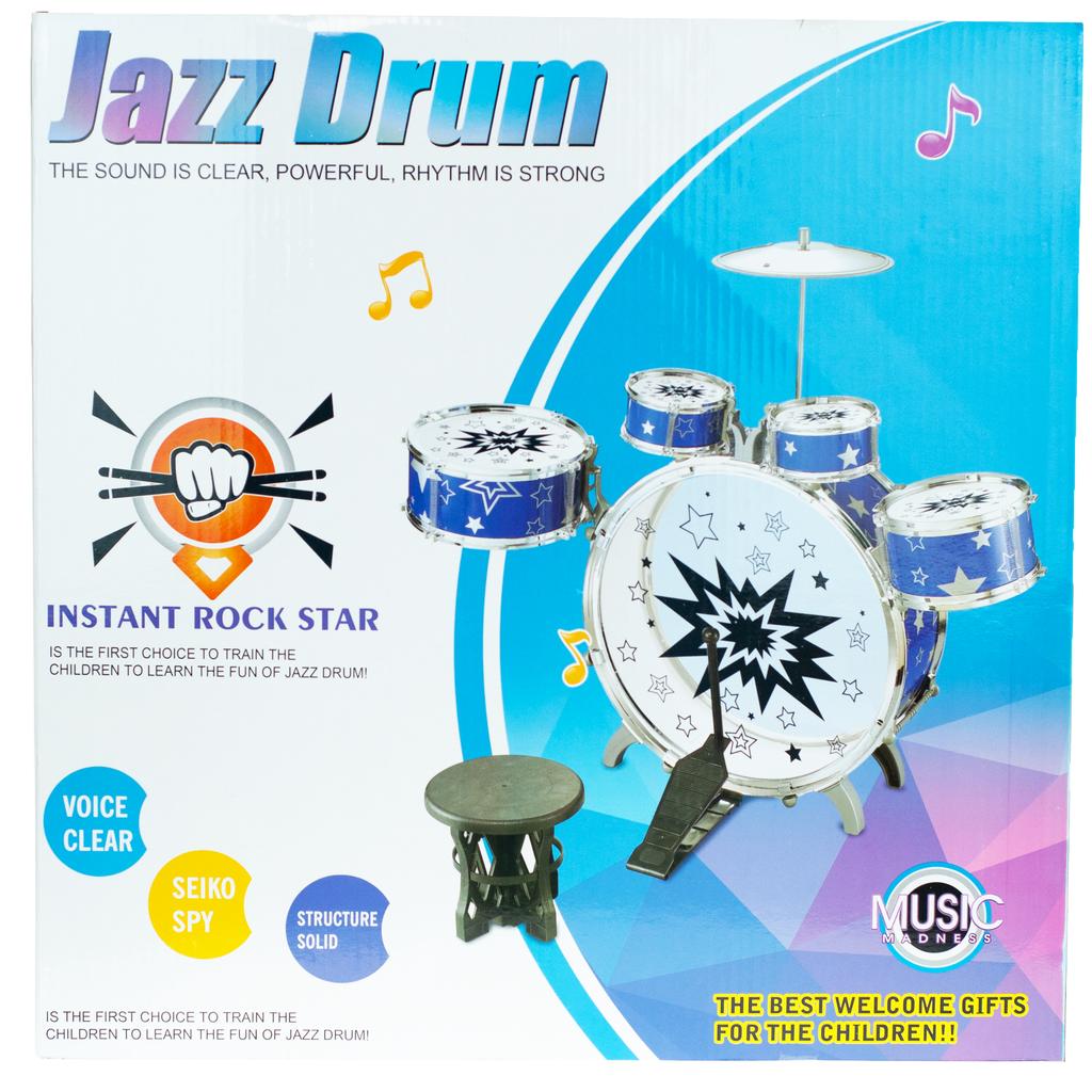 TG55493 DRUM SET KIDS TOY INSTRUMENT