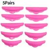 5Pairs Silicone Eyelash Perming Pad Lash Accessories Eyelash Extension Lash Lifting Silicone Perm Pad Extension Supplies Makeup