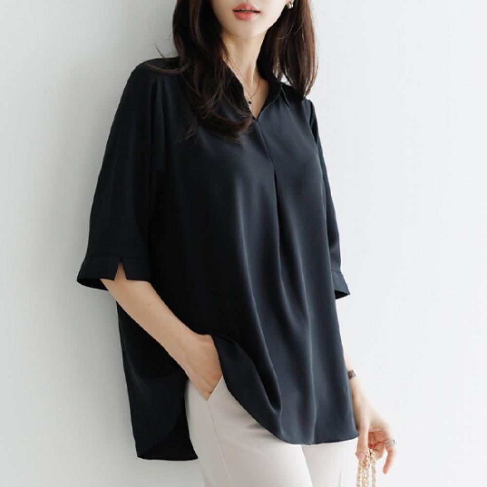 Dedra Open Slit Blouse 110size Tbe2090
