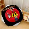 Custom Text Automatic 8 Bone Umbrella, Portable Sun Rain Protection UmbrellaLucky Luke