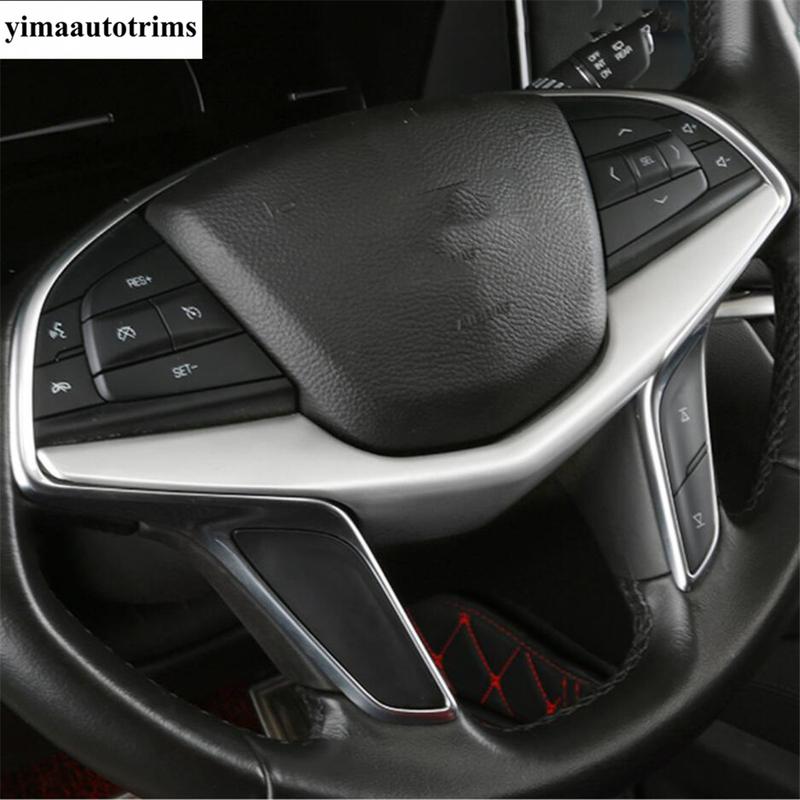 Head Lamp / Water Cup / Window Lift / Rear Armrest Box Air AC Outlet Frame Cover Trim Accessories For Cadillac XT5 2017 - 2024