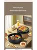 Multi-Functional Electric Griddle with Timer, Non-Stick Pancake Pan, Large Capacity, Double-Sided Heating