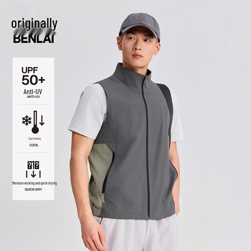 Benlai Men s Cooling Quick-Dry Sun Protection Vest XL