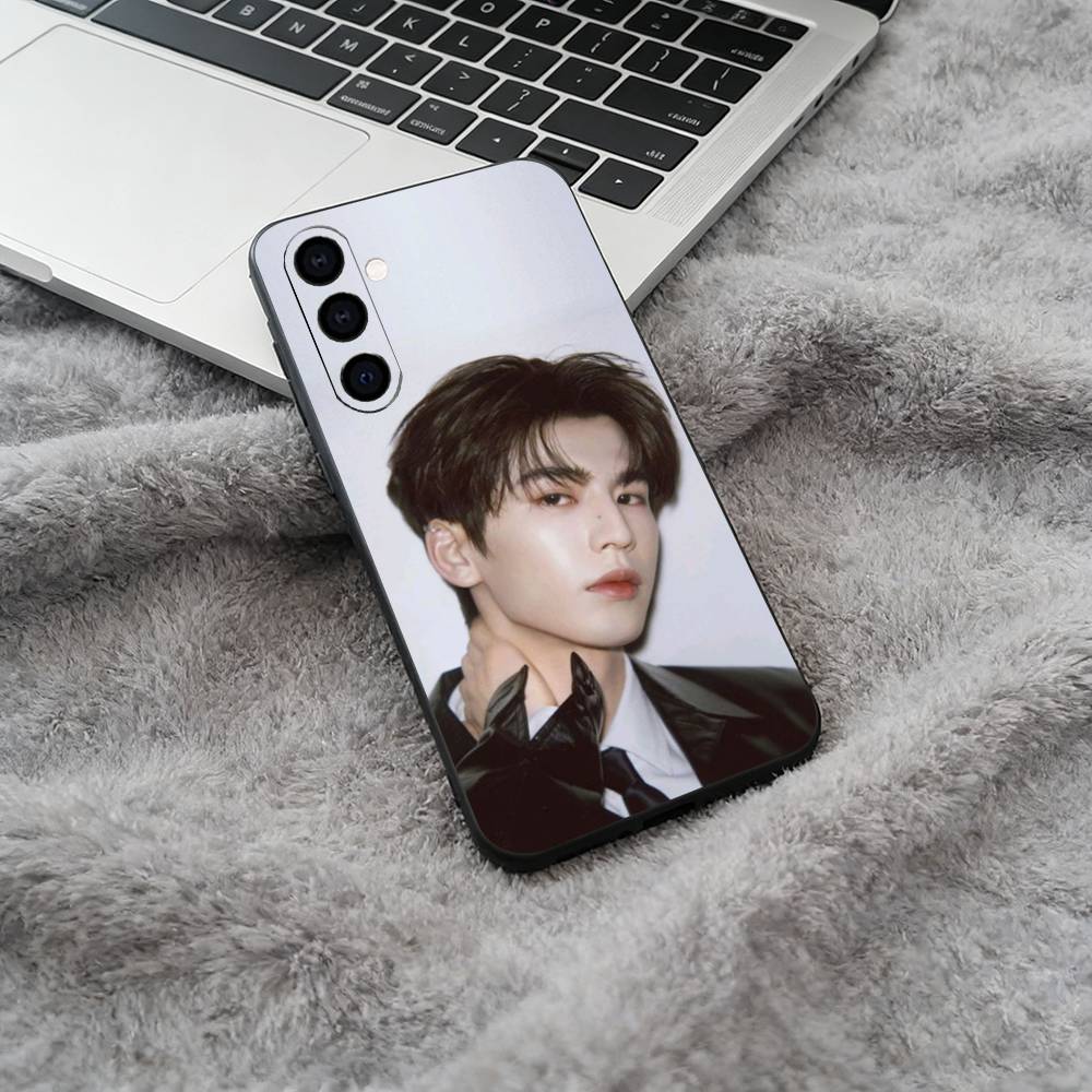 Actor Linghe Zhang Phone Case For Samsung Galaxy A73,A71 A72,A70,A53,A52,A51,Soft Silicone Black Cover