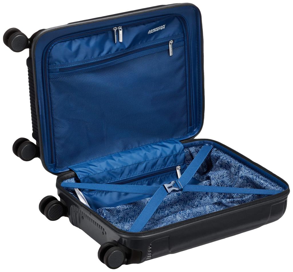 Suitcase Carry Case Modern Dream Spinner TSA Guaranteed 35L 55 Cm Black [American Tourister] 55/20 Carry-On 2.5kg