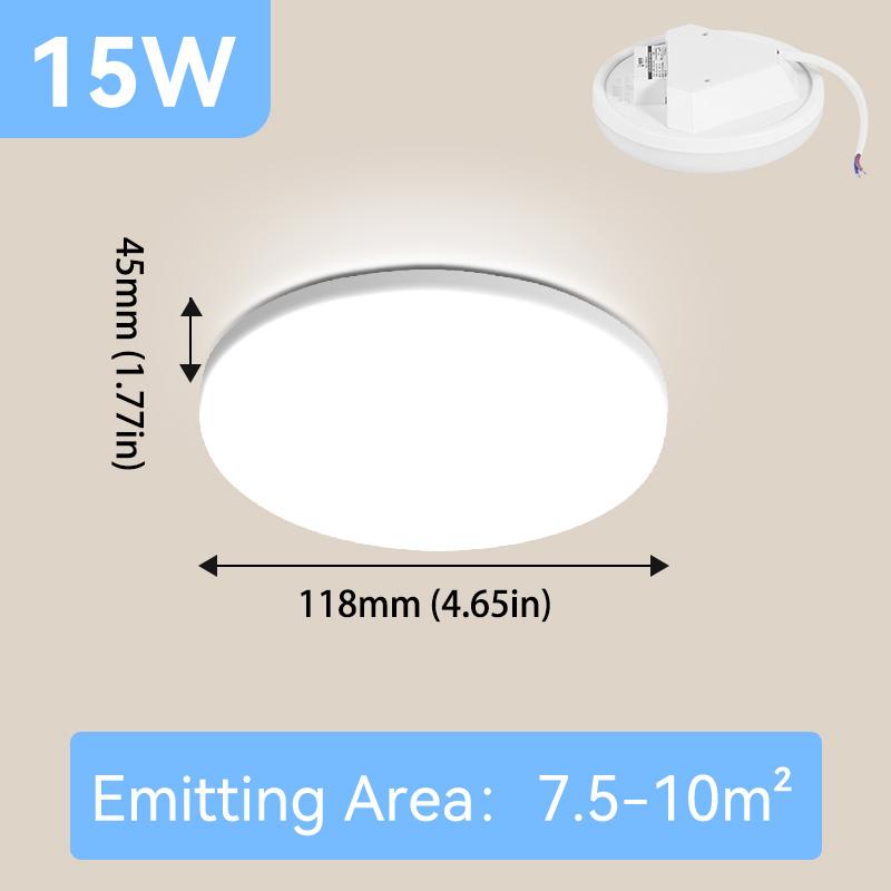 LED Ceiling Light 220V Ultra Thin Modern Ceiling Lamps for Living Room Bathroom Bedroom Kitchen Surface Mounted Ceiling Lighting