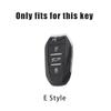 Car Sticker 2025 Hot Zinc Alloy Car Smart Remote Key Case Key Bag Shell Holder For Peugeot 2008 3008 4008 5008 308 408 508 Key P