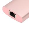 6 in 1 Docking Station Type C to PD 3USB3.0 High Definition Multimedia Interface RJ45 Expansion Dock