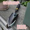 Garden Shovel - Heavy Duty Gardening Hand Trowel, Carbon Steel Garden Trowel with Rubberized Handle, Trowel Garden Tool for Dili