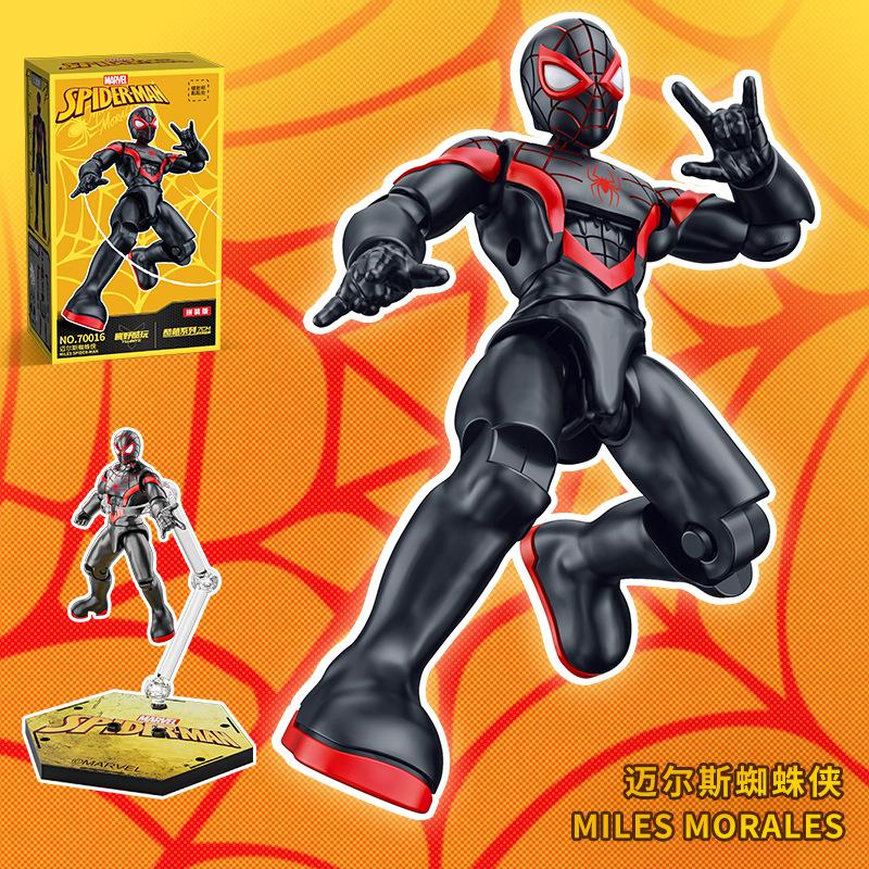 Marvel Legends Blocks Venom BLACK SUIT Spider Man Building Blocks GREEN GOBLIN Cartoon building block Toys For Children Gifts