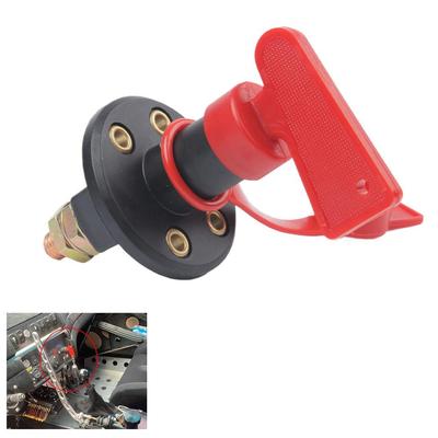 300A 12V 24V Red 2Key Cut Off Battery Main Kill Switch Modify Car Truck Power Auto Disconnector Isolator Car Vehicle Boat S U9N8