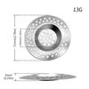 Stainless Steel Anti-Clog Bathroom Floor Drain Filter Cover