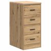 Garage Cabinets 2 pcs Artisan Oak Wood Based Material