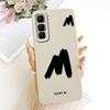 For Infinix Hot 70 5G X6895 Case New Design Letters A-Z Silicone Back Cover For Infinix Hot70 HOT 70 5G Phone Cases Bumper