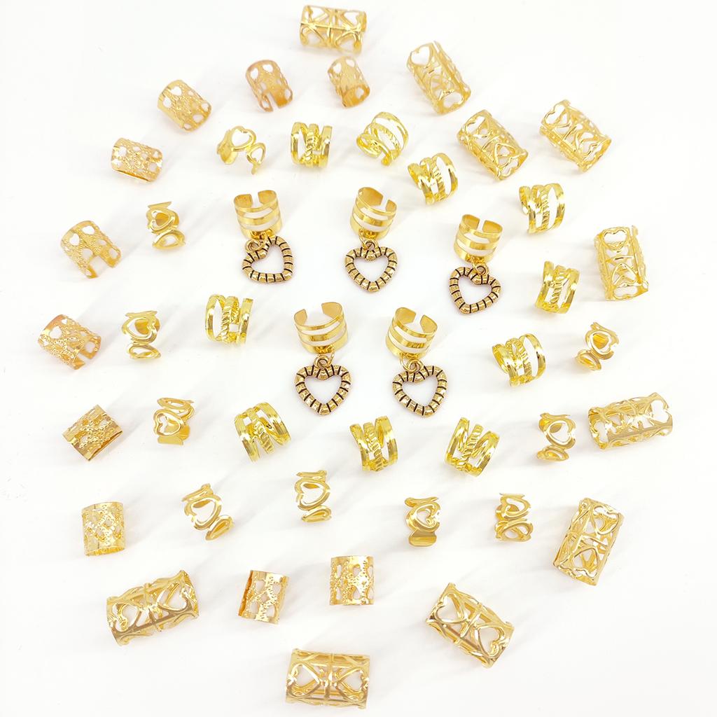 45pcs, DIY Wigs, Dirty Braids, Accessories, Hollow Star Braids, Hair Extensions