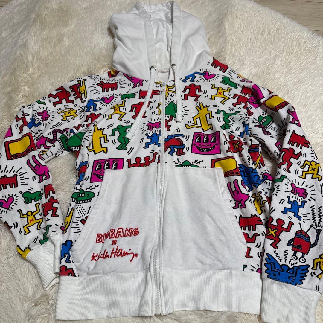 [USED] BIGBANG × Keith Haring Hoodie M