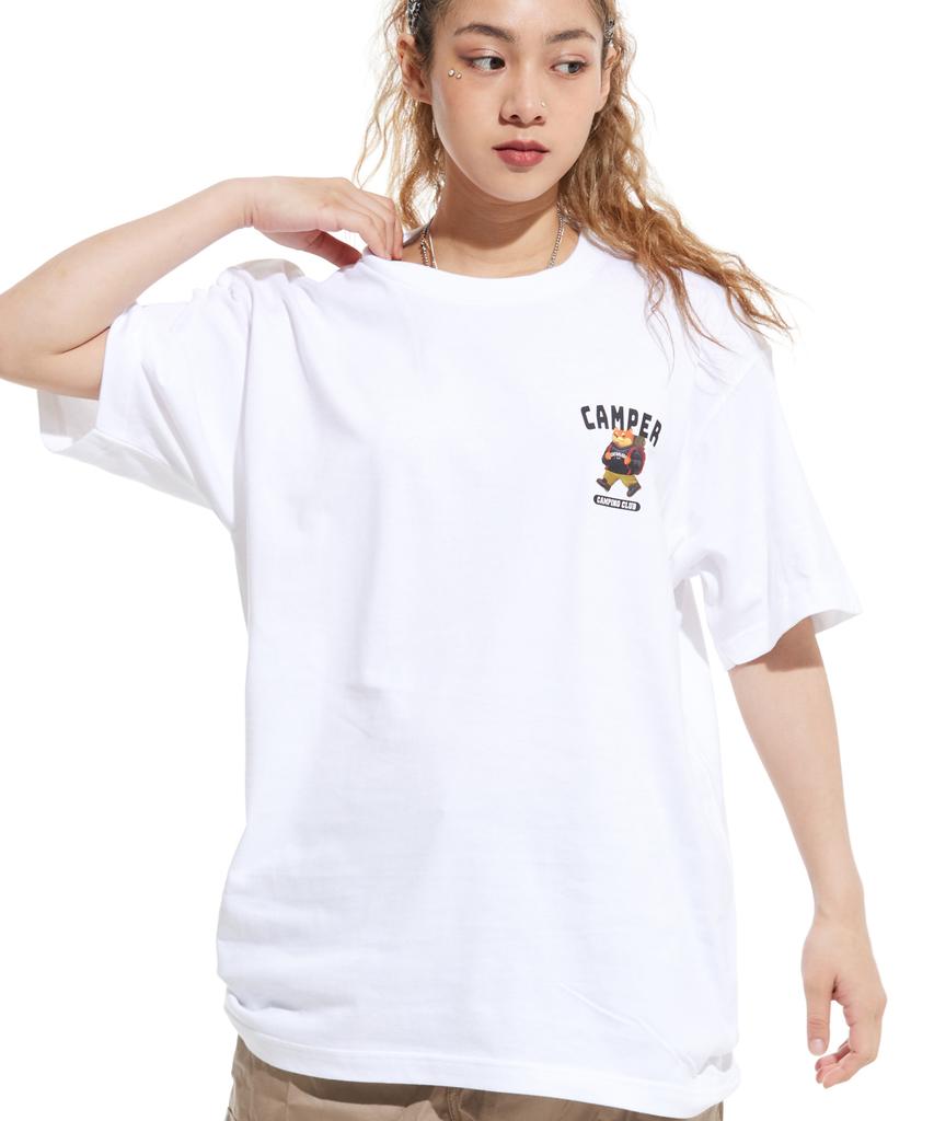 CREAM SODA LAB Small Logo Camping Club Short Sleeve T-Shirt Set