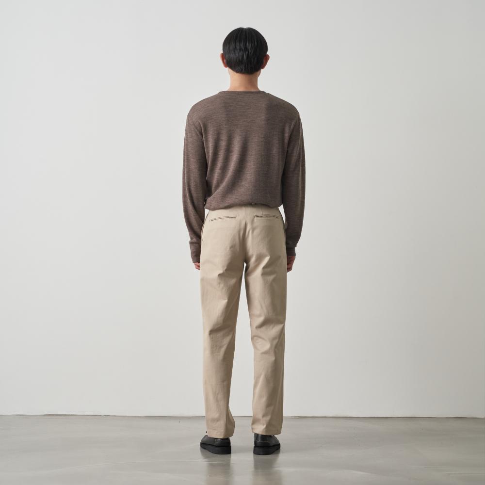 Someoses Lahoshu Tapered Pants Chino (Sand Beige)