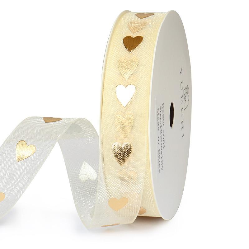 10 ярдов Рождественские украшения Для влюбленных Свадебное мероприятие Вечеринка Для бантов Подарочная лента ленты для рукоделия Одежда Швейные принадлежности DD005 10Yards(9.14 Metres)