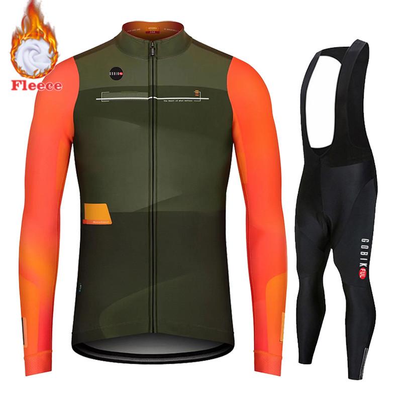 Vêtements de cyclisme d'équipe de course, Hiver, 2026 Ensemble de vêtements de cyclisme en laine pour homme, Ensemble de maillot de VTT Ciclismo