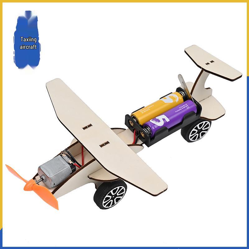 Handmade DIY Gliding Airplane Kit for Kids - Fun Physics & Science Experiment