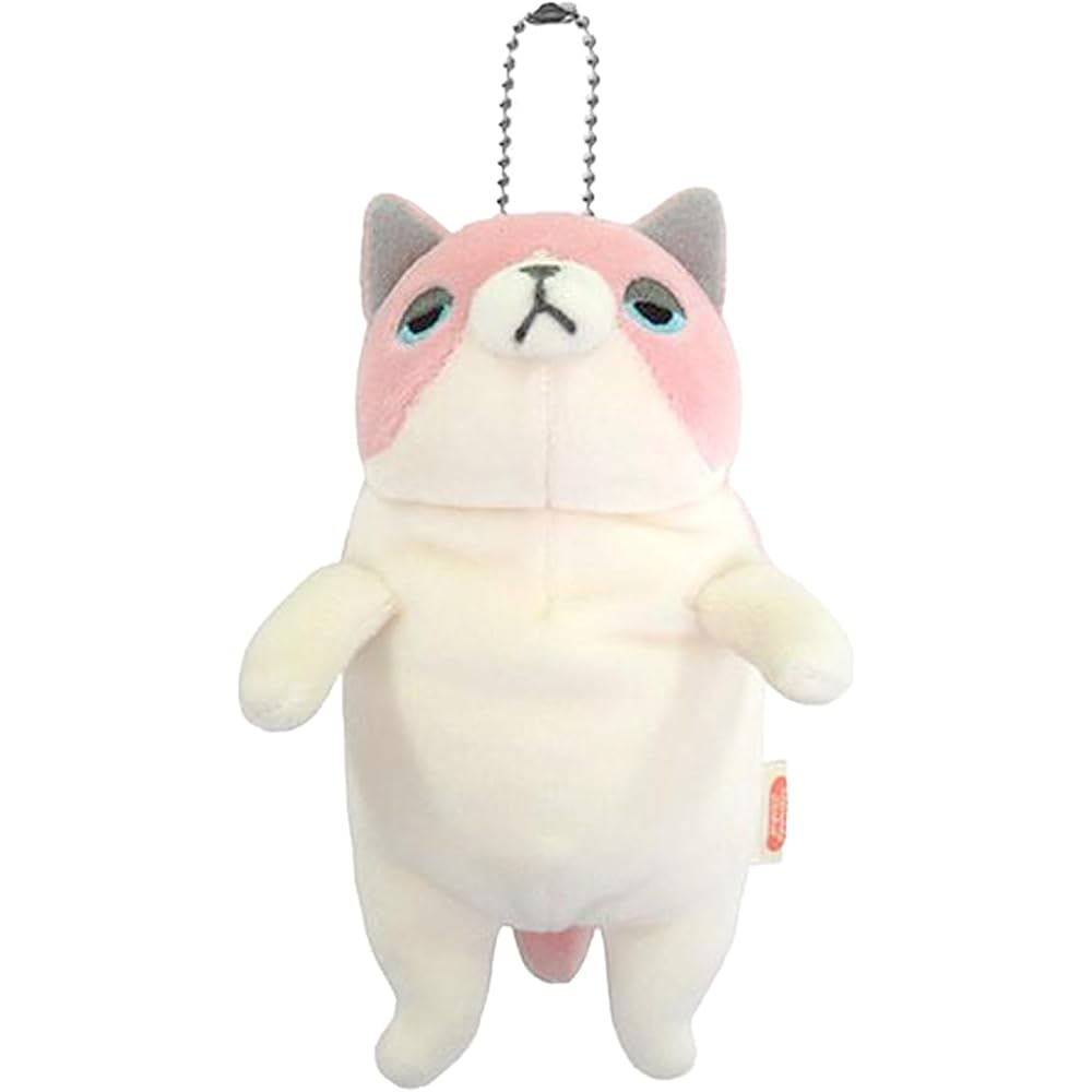 

Shinada Global Mochi Series Mochi Cat Pastel Sakura Mini Plush Toy 7x5x14cm Animal MONE-0088PS