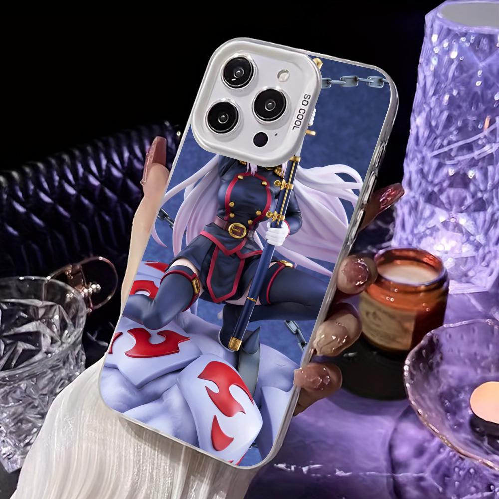 Mato seihei no slave Uzen Kyouka Telefoonhoesje voor iPhone 17 16 15 14 13 12 11 X XR XS 8 7 Air Pro Max Plus Wit Transparante Cover